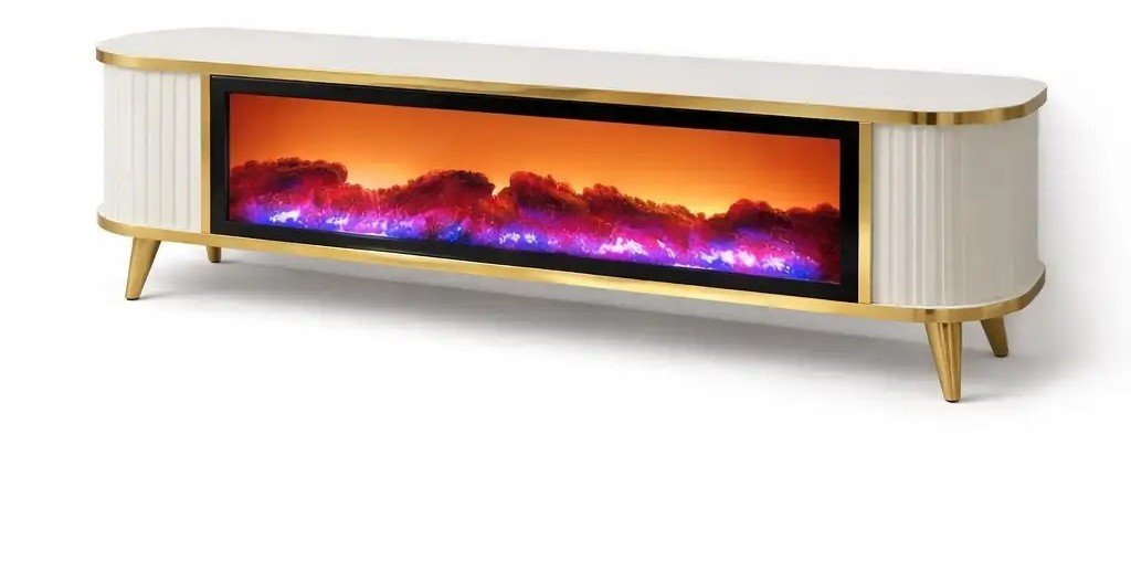 Package 1 Yarma Soffgrupp 3+3+1 + Tv bänk El kamin + Soffbord 5 ST. + Matbord med 6 stolar - Bild 11